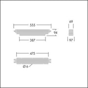 Thorn - Mechanisches Zubehör/Ersatzteile für Leuchten Installationszubehör VOYAGER ST #96222697