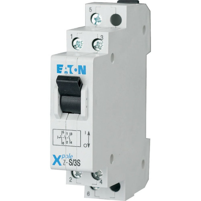 Eaton - Schalter für Reiheneinbau Steuerschalter 230/400V Z-S/3S 16A 3p 1TE − 12 Stück