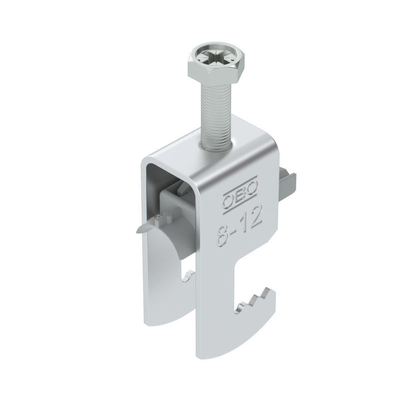 OBO Bettermann - Bügelschelle BS-F1-K-12 ALU 8-12mm − 100 Stück