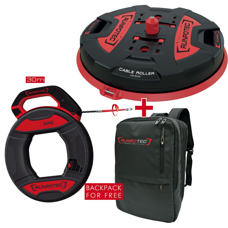 Runpotec - Kabeltrommelabroller Rucksack-Aktion 11147 XB500-Runpo 5