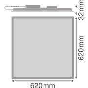 Ledvance - Decken-/Wandleuchte LED-Panel M625 PLCMFT625P28W830U19D 830, DALI