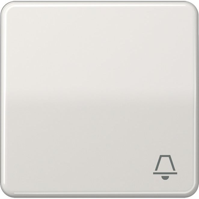 Jung - Abdeckung/Bedienelement für Installationsschalterprogramme Wippe Symbol KLINGEL lgr CD 590 K LG für Taster