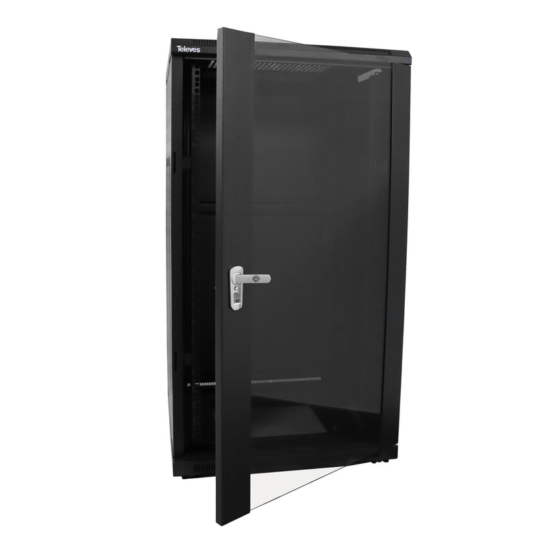 Televes - Netzwerk-/Serverschrank 19" Netzwerkschrank MSR1922-66 22HE,600x1120x600mm