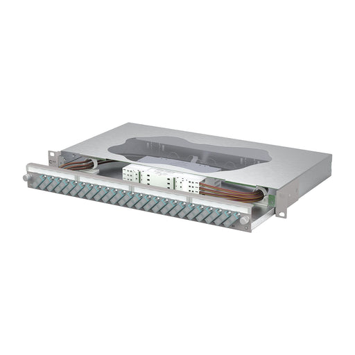 Metz Connect - Patchpanel LWL Patchfeld splice 150465BA24-E 24xSC-D OM3