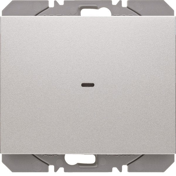 Berker - Bussystem-Hand-/Wandsender KNX-Funk Wandsender 1fach 85655277 alu lackiert