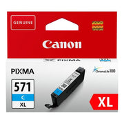 Canon - Verbrauchsmaterial für Telefax/Drucker/MFC Tintenpatrone CLI-571C XL cyan