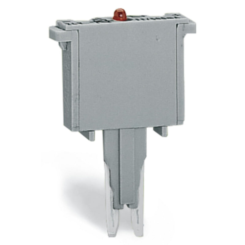 WAGO - Bauelementestecker Dioden-Baustein 280-801/281-413 mit rt LED 5mm breit − 100 Stück