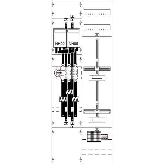 Striebel&John - Zählerfeld Mess-u.Wandlerfeld KA4268 komplett BH5