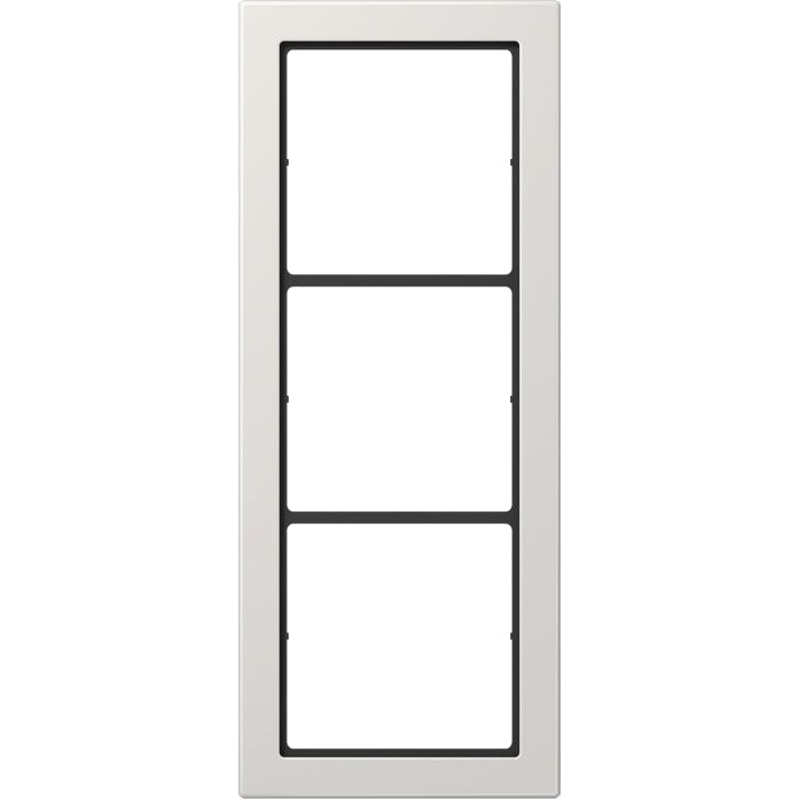 Jung - Abdeckrahmen Rahmen 3-fach lgr FD 983 LG waage/senkrecht