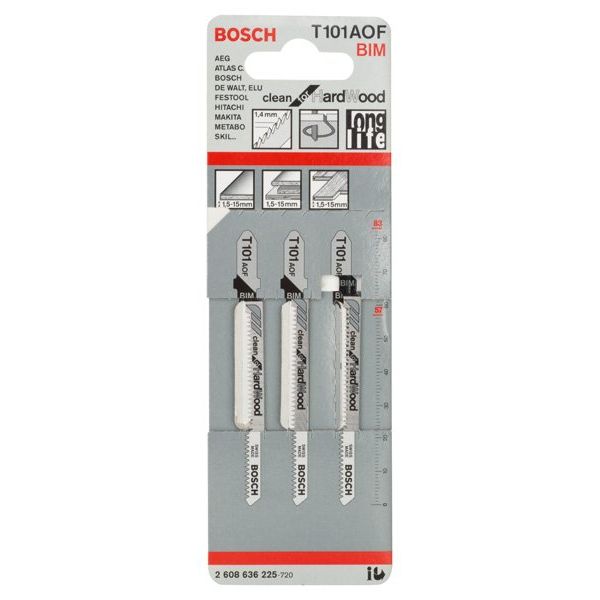 Bosch - Stichsägeblatt PRO Hardwood clean curve 2608636225 T101AOF