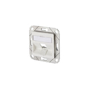 Metz Connect - Kommunikationsanschlussdose Kupfer Keystone Dose UPk 130B20D11102KE 1Port leer rws − 10 Stück