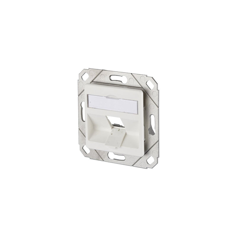Metz Connect - Kommunikationsanschlussdose Kupfer Keystone Dose UPk 130B20D11102KE 1Port leer rws − 10 Stück