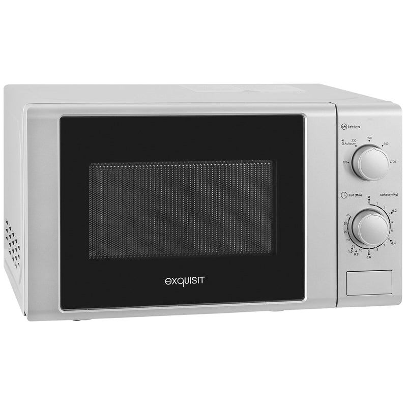 EXQUISIT - Mikrowellengerät Mikrowelle MW 900-030 si 700W,20L