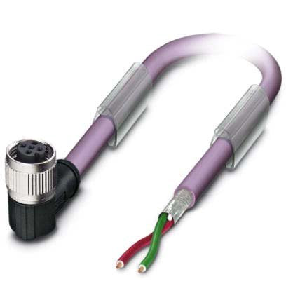 Phoenix Contact - Konfektioniertes Sensor-Aktor-Kabel Bussystem-Kabel SAC-2P-FRB #1403629 12MBit/s 2-pol. vio
