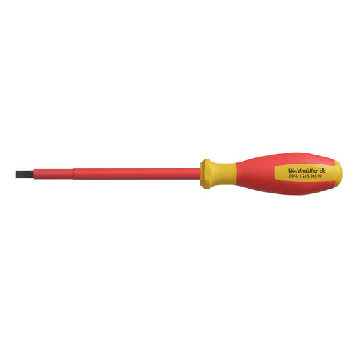 Weidmüller - Schlitz-Schraubendreher Schraubendreher SDIS 1.2X6.5X150 150 mm, Schlitz