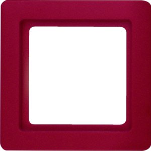 Berker - Abdeckrahmen Rahmen rot, samt 10116062 1-fach