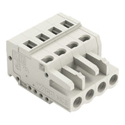 WAGO - Kabelsteckverbinder für Leiterplattensteckverbinder Federleiste 721-104/026-000 0,08-2,5qmm, 4p. − 100 Stück