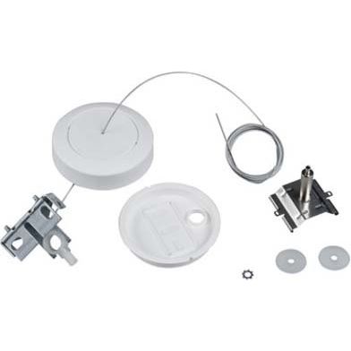 Siteco - Drahtseilabhängung Seilabhänger m.Baldachin 5TR901312 L2m D1,5mm 12kg − 1 Stück by Siteco
