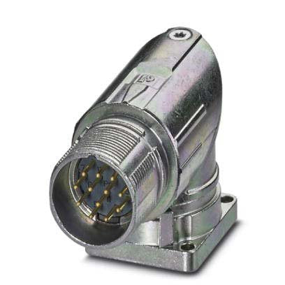 Phoenix Contact - Rundsteckverbinder, Einbau (ohne Leitung) Gerätesteckverbinder M23-12P1N8AA600S Vorderwand − 1 Stück