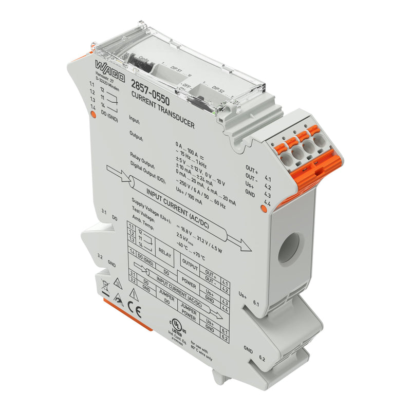 WAGO - Strommessumformer 2857-550 100A AC/DC