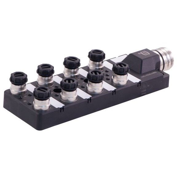 Harting - Passiver Sensor-/Aktor-Verteiler (mit Leitung) Verteilerboxen 090700221201 Stammleitung M23