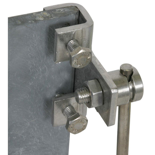 DEHN - Anschlussklemme für Blitzschutz Anschlussklemme NIRO AK610KSVWKBF318V2A f. Profile 3-18mm