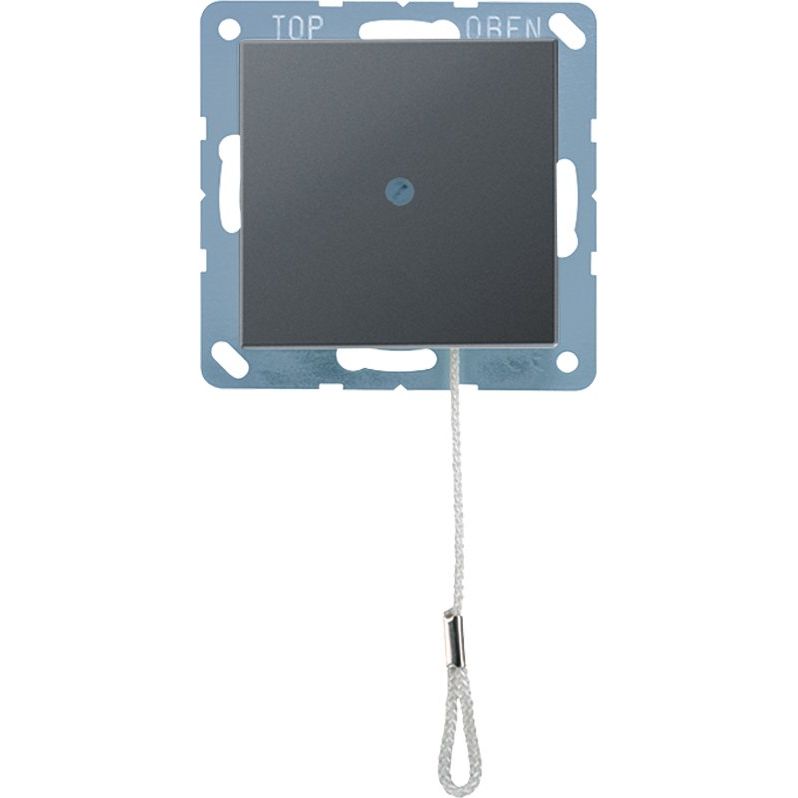 Jung - Installationsschalter Zugwechselschalter 10 AX A 506 BF NUZ ANM anthrazit matt
