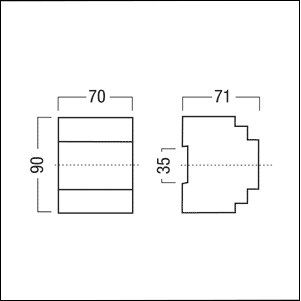 Zumtobel - Zubehör/Ersatzteile für Bussystem Jalousie-Steuergerät LM-4JAS