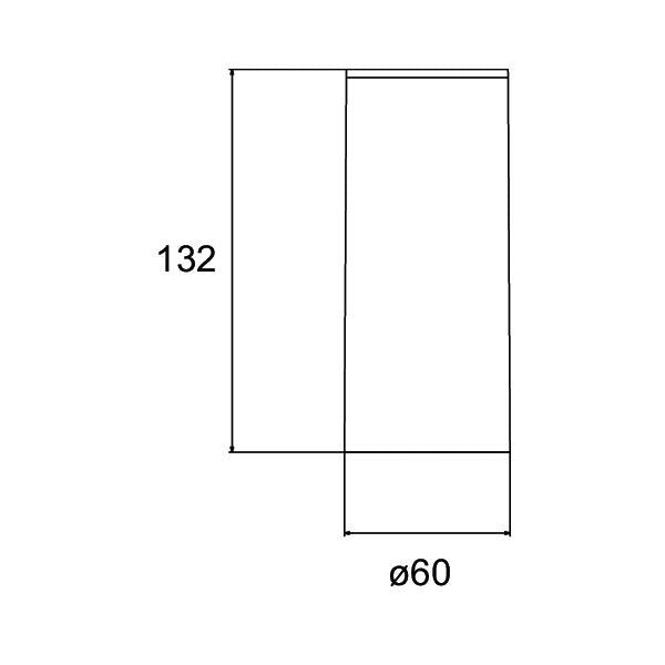 Brumberg Leuchten - Decken-/Wandleuchte LED-Anbauleuchte 230V 88832175 25Gr., 3500K