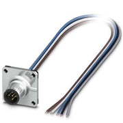 Phoenix Contact - Rundsteckverbinder, feldkonfektionierbar (Industriesteckverbinder) Einbausteckverbinder SACC-SQ-M12M#1440999 − 1 Stück