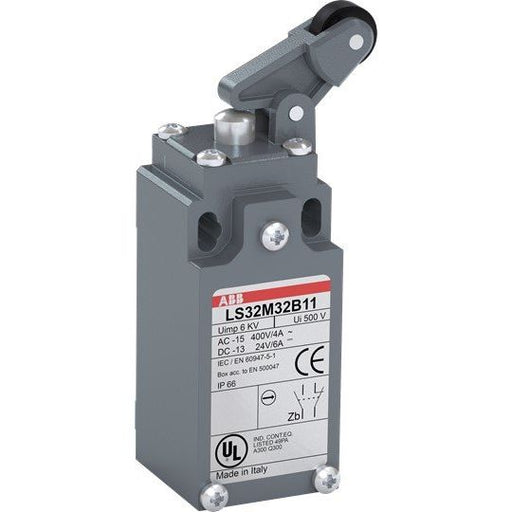 ABB Stotz S&J - Einzelpositionsschalter Standard-Positionsschalter LS35M32B11 Metall-Gehäuse IP66