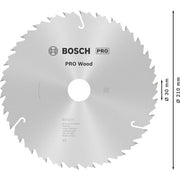 Bosch - Kreissägeblatt PRO Wood Kreissägeblatt, 2608640803 210 x 2,4 x 30 mm