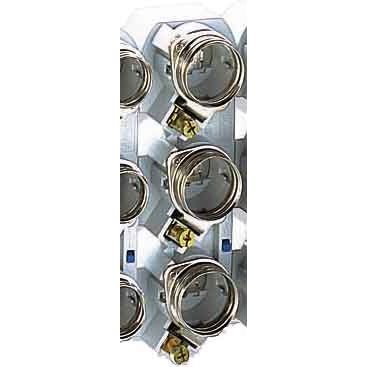 Wöhner - D-Sicherungssockel D-Reiter-Sich.sockel 31442 − 10 Stück by Wöhner
