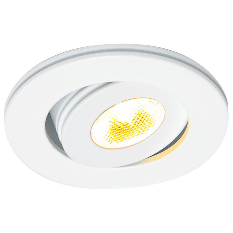EVN Lichttechnik - Downlight/Strahler/Flutlicht P-LED Einbauleuchte P 20030102 ws 700mA 3W 3000K