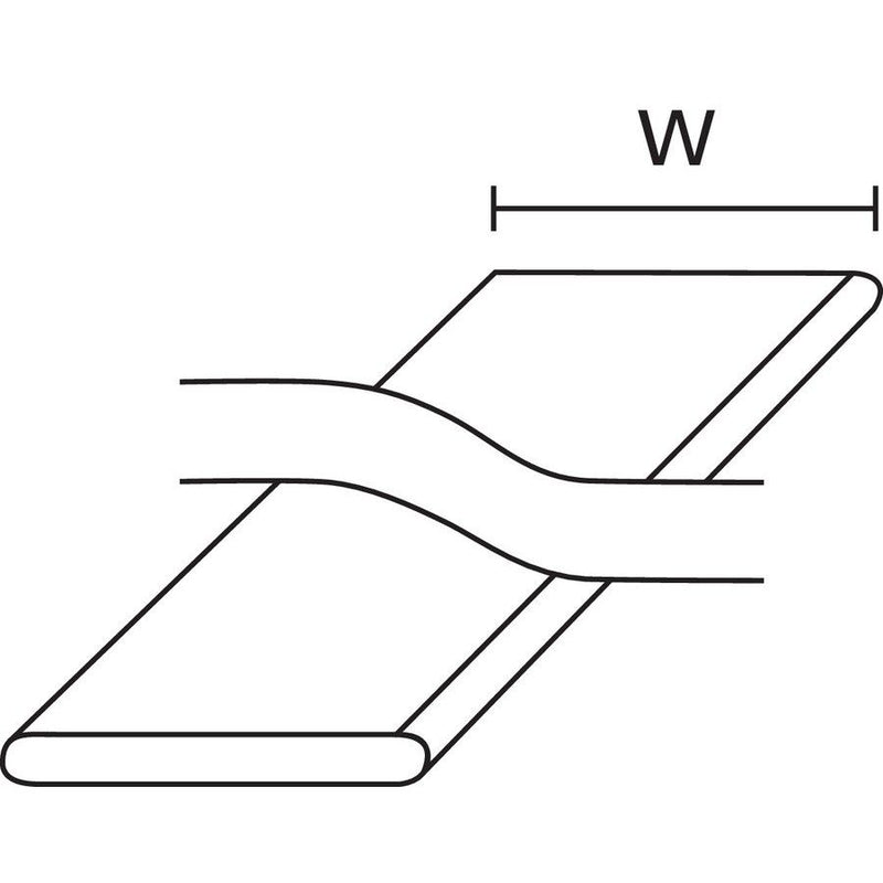 HellermannTyton - Kabelbinder Abstandshalter ELTYA-PP-BK-L1 − 50 Stück