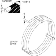 HKL - Rundleiter/Draht für Blitzschutz Runddraht 2318/10 80000mm, D=10mm − 80 Meter