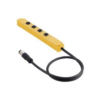Leuze - Passiver Sensor-/Aktor-Verteiler (mit Leitung) Sensor-Modul AC-SCM5U-BT-L − 1 Stück