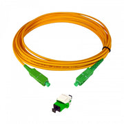 Televes - Modularer Steckverbinder SC/APC Buchse Keys+Patchk OKM-S10 LSFH Dca 10m