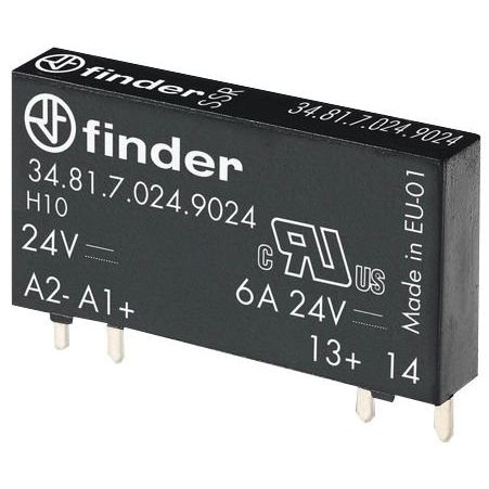 Finder - Optokoppler SSR-Steck-/Printrelais 34.81.7.012.9024 − 20 Stück