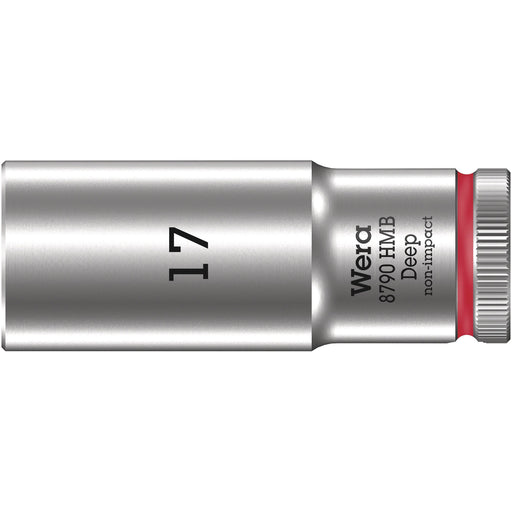 Wera - Sechskant-Einsatz für Steckschlüssel Steckschlüsseleinsatz 004539 17 mm