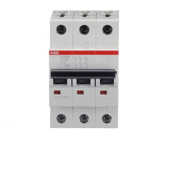 ABB Stotz S&J - Leitungsschutzschalter Sicherungsautomat S203M-C25 10kA 25A C 3p