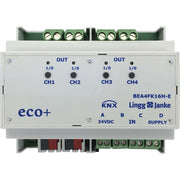 Lingg&Janke - Bussystem-Kombi I/O Gerät Binär-Ein/-Ausgang quick BEA4FK16-Q 4-fach 16A C-Last