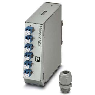 Phoenix Contact - System-Patchpanel LWL Spleißbox 6xLC-D FOCFDX20PPLCD6OSPPT9 OS2 − 1 Stück