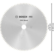 Bosch - Kreissägeblatt PRO Wood cordless 2608837742 Kreissägeblatt 305 x