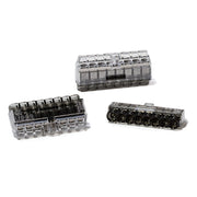 HellermannTyton - Steckklemme Verbindungsdosenklemme HCPM-8 PC BK 50 8x0,5-2,5 schwarz − 50 Stück