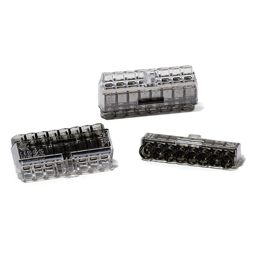 HellermannTyton - Steckklemme Verbindungsdosenklemme HCPM-8 PC BK 50 8x0,5-2,5 schwarz − 50 Stück
