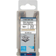 Bosch - Bohrer PRO Stainless Steel HSS-Co 2608588095 Spiralbohrer 5,3 x