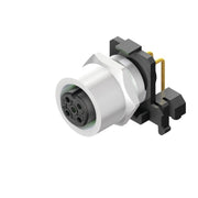 Weidmüller - Rundsteckverbinder, Einbau (PCB) Stecker SAIEW-M12B-4S-FTL M12 − 10 Stück