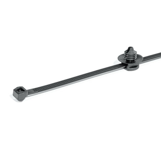 HellermannTyton - Kabelbinder Befestigungsbinder 156-06200(500) 150x4,6 mm, 2tlg. − 500 Stück