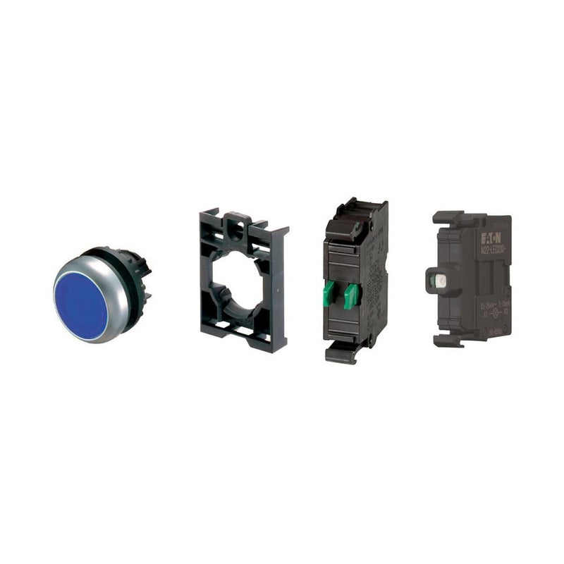 Eaton - Frontelement für Drucktaster Komplettgerät M22-DL-B-K10LED-BVP Leuchtdrucktaste